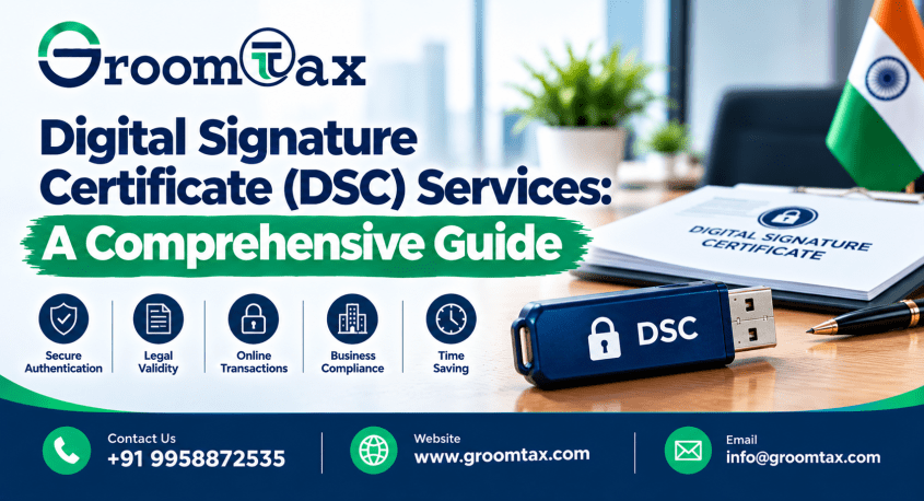 Digital Signature Certificate (DSC) Services: A Comprehensive Guide